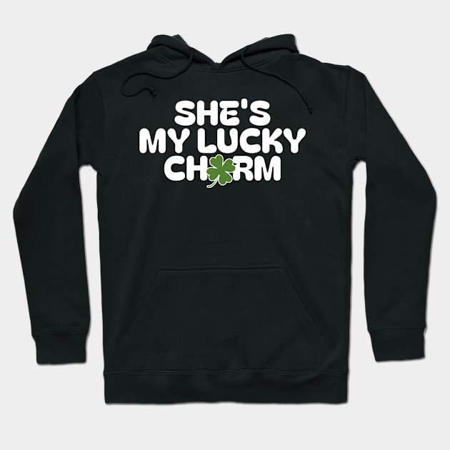 She’s My Lucky Charm Couples St Patricks Day Hoodie by NyskaTiden